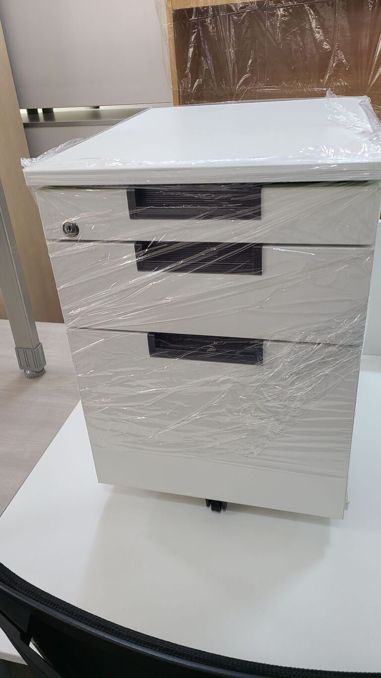 화이트 이동서랍